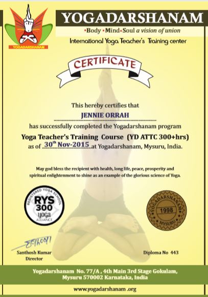 300hr yoga darshanam
