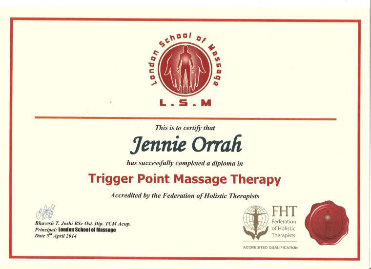 Trigger Point Diploma 050414